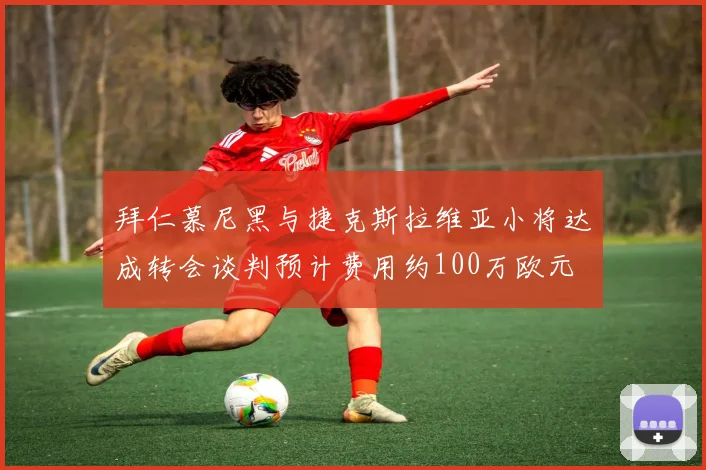 拜仁慕尼黑与捷克斯拉维亚小将达成转会谈判预计费用约100万欧元